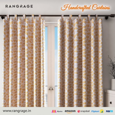 Handcrafted Amber Gift Curtains 