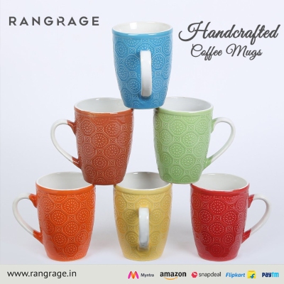 Handcrafted RANG Garden Tea/Coffee Mugs 